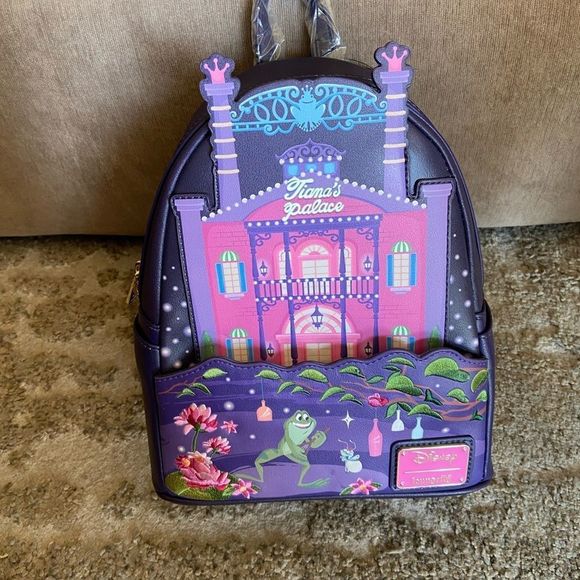Loungefly Handbags - The Princess and the Frog Loungefly Mini Backpack NIP